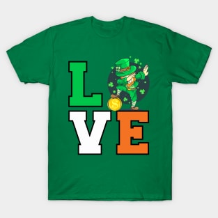 Lucky Leprechaun Clover Love Patty Parade T-Shirt